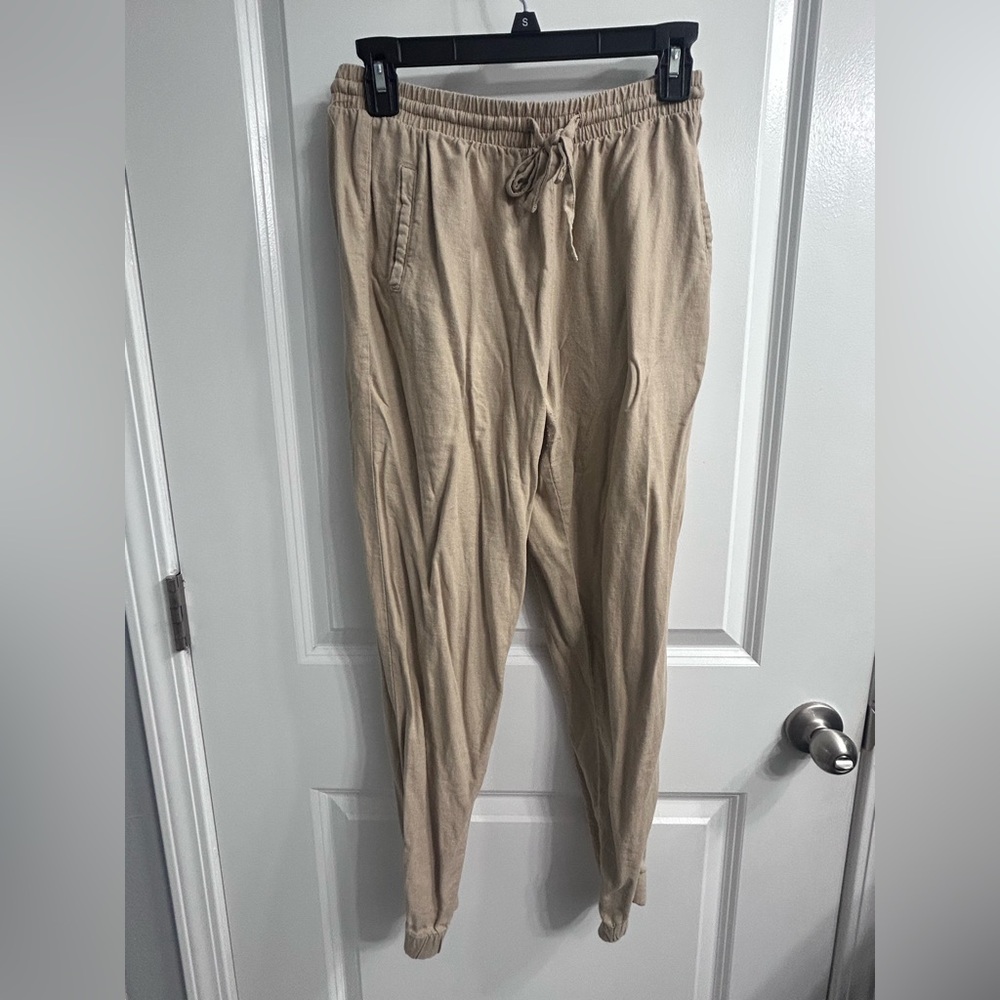 Women Tan Casual Pants